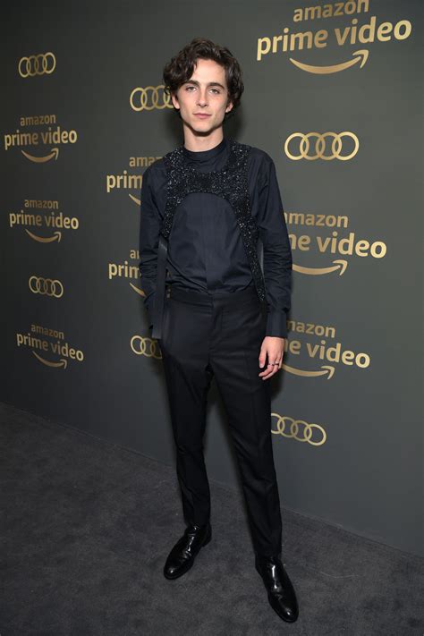 timothée Chalamet gender